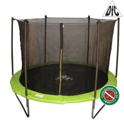 Батут DFC JUMP 10ft складной, c сеткой, цвет apple green